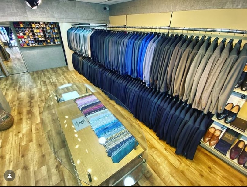 The boutique floor at Demain Est.1953, Reading